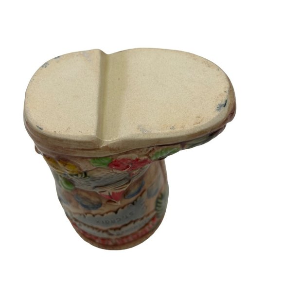 Virgin Islands Souvenir Boot Shaped Planter / Stein Tourist Giftware Tropical - Picture 6 of 6